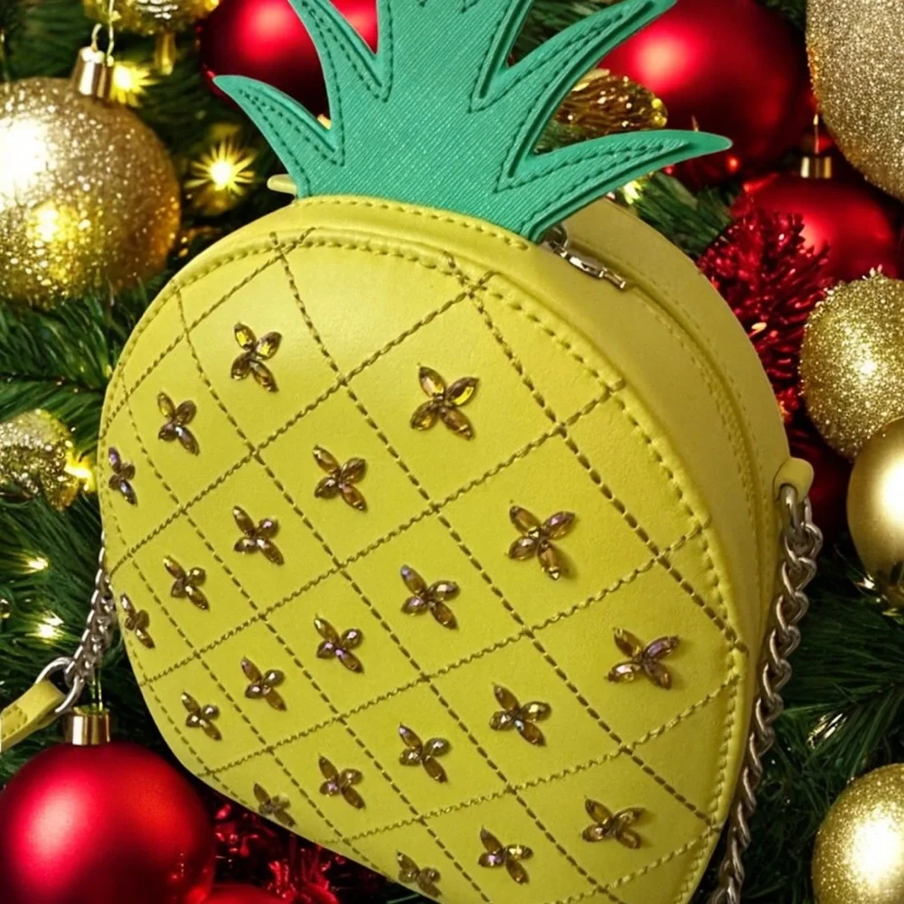 Kate Spade How Refreshing Pineapple Novelty  Women's Bag - Picture 3 of 16